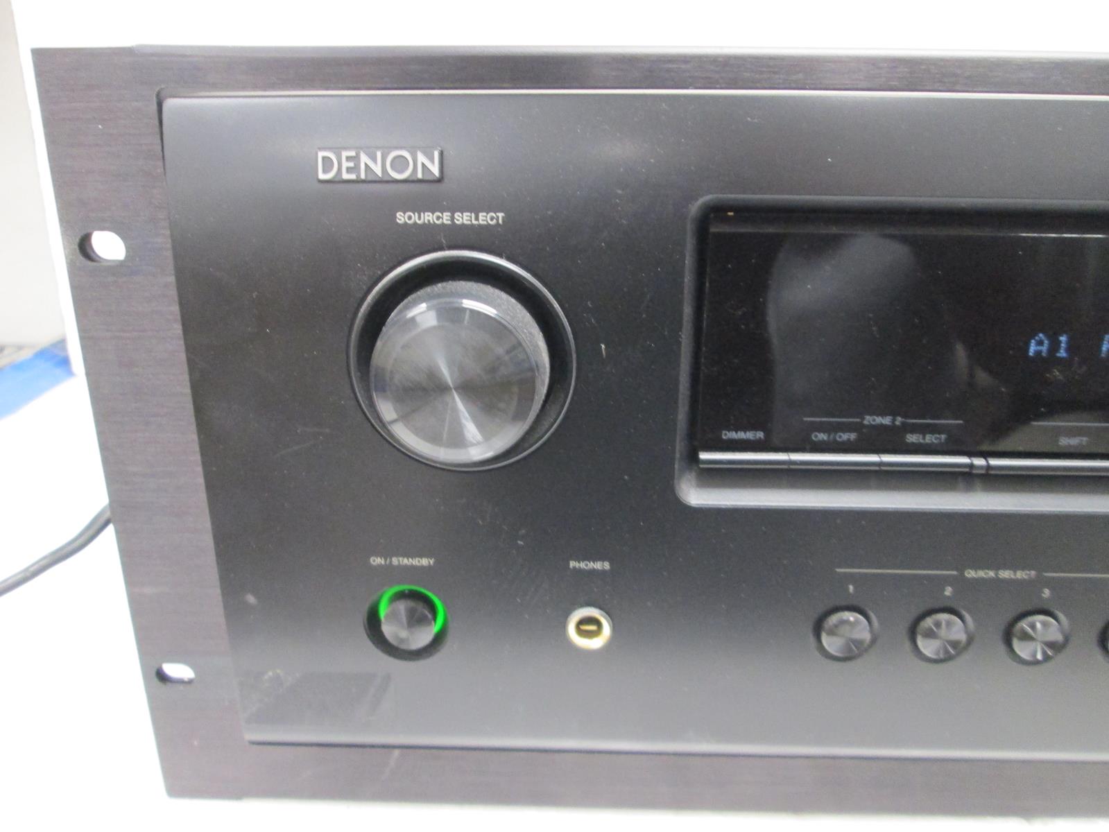 DENON AVR-2112CI NETWORK AV RECEIVER IN-COMMAND SERIES NO REMOTE