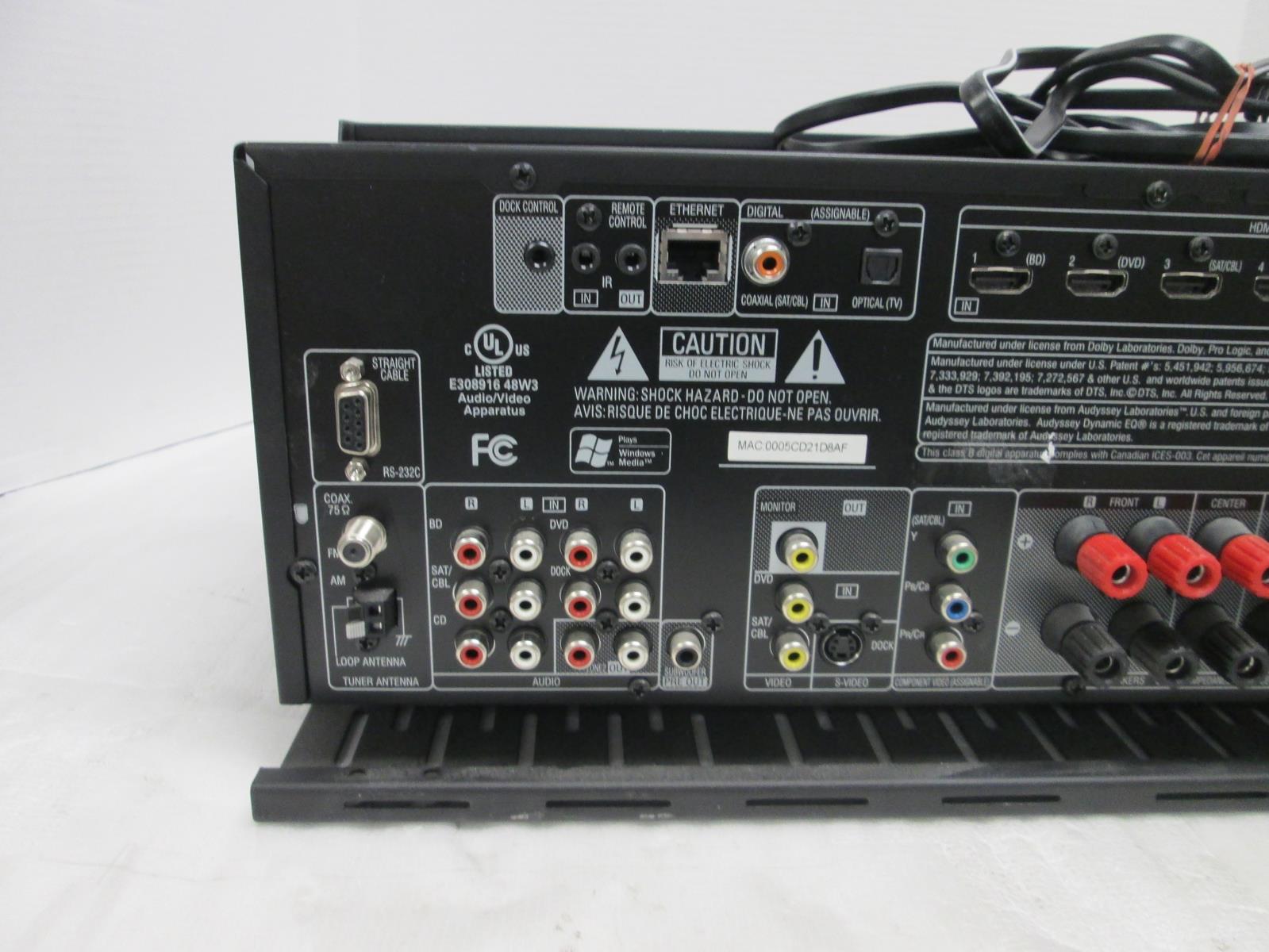 DENON AVR-2112CI NETWORK AV RECEIVER IN-COMMAND SERIES NO REMOTE