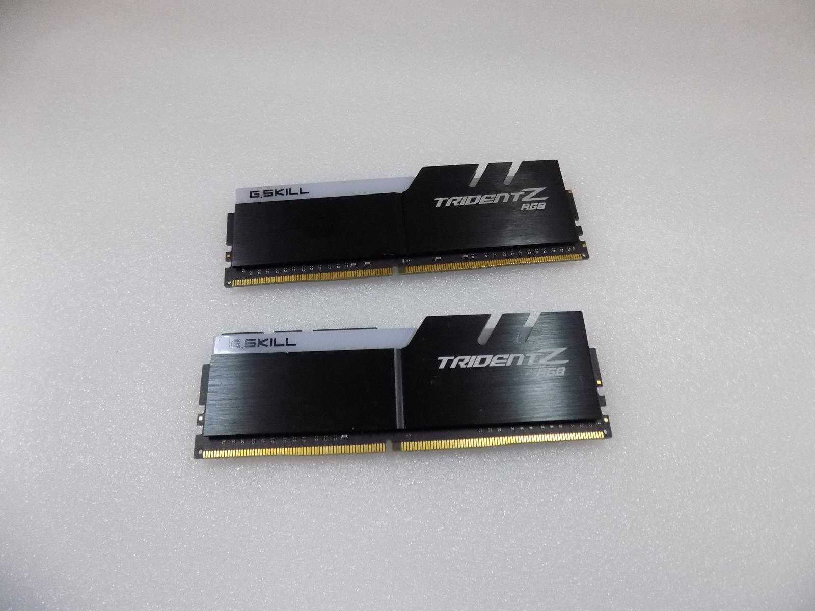 G.SKILL KIT OF 2 TRIDENT Z RGB 3600 DDR4 F4-3600C18D-32GTZR 16GBx2