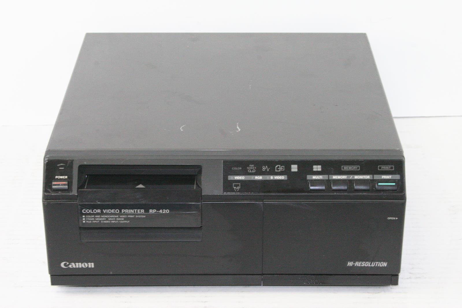 Details about CANON RP-420 Color Video Printer "For Parts or Repair"