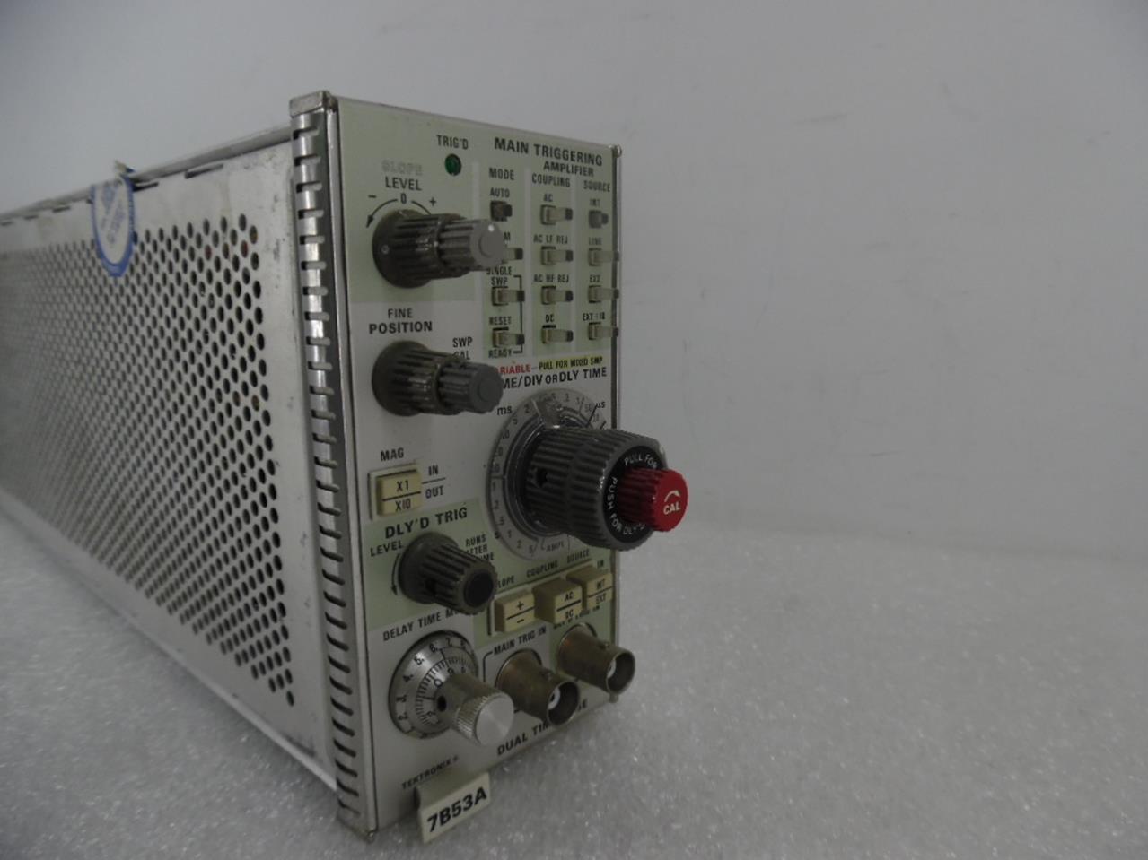 TEKTRONIX 7B53A DUAL TIME BASE MODULE