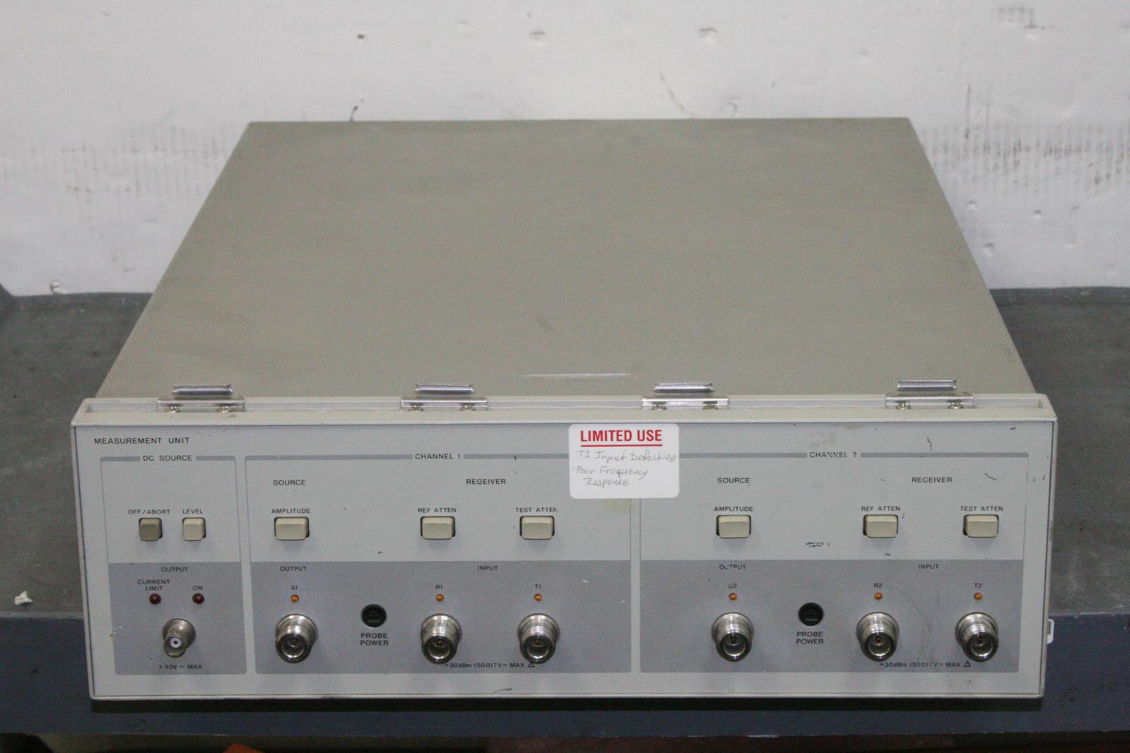 Hewlett Packard 4195A Measurement Unit Option 001 "For Parts or Repair