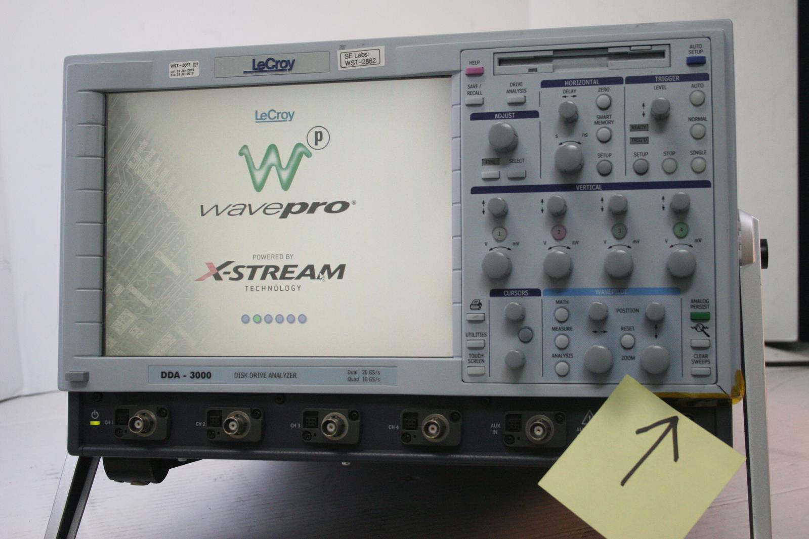 LECROY DDA3000 Disk Drive Analyzer Oscilloscope w/ Memory Option XL eBay