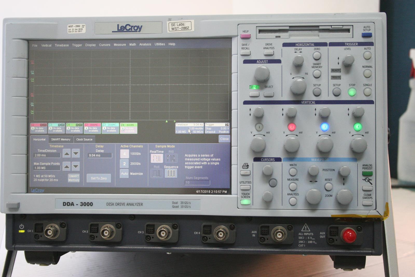 LECROY DDA3000 Disk Drive Analyzer Oscilloscope w/ Memory Option XL eBay