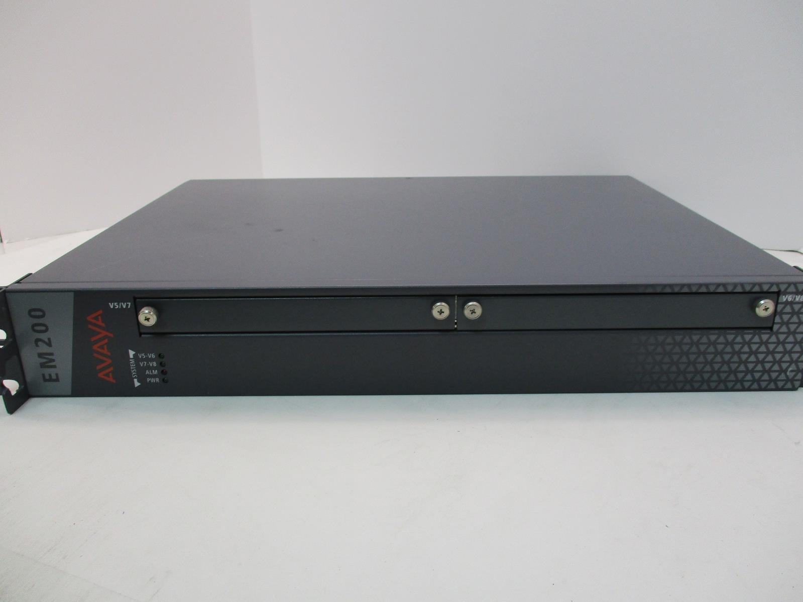 AVAYA EM200 Media Gateway V5/V7, V6/V8 eBay
