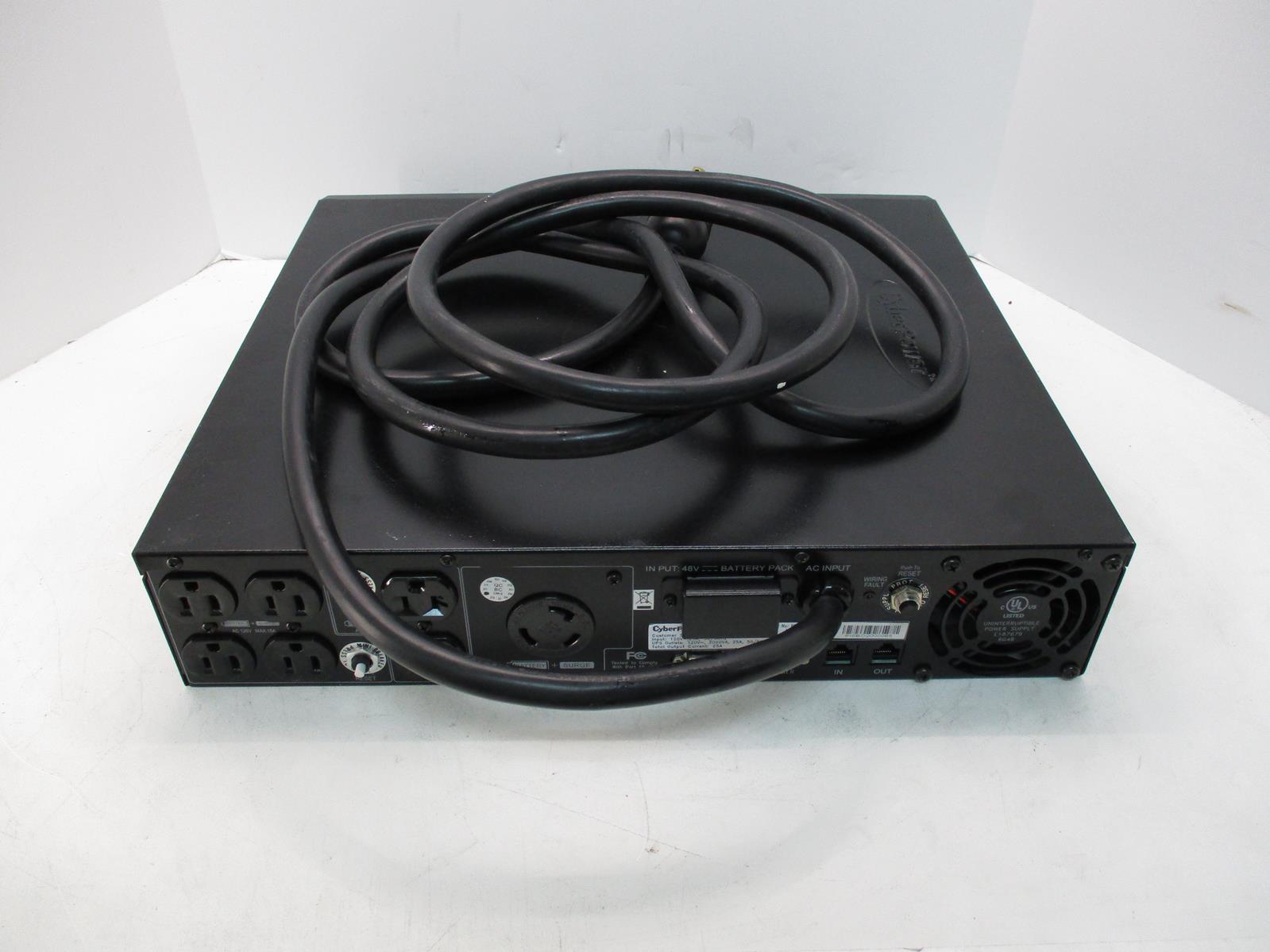 CYBERPOWER PR30002U UNINTERRUPTIBLE POWER SUPPLY eBay