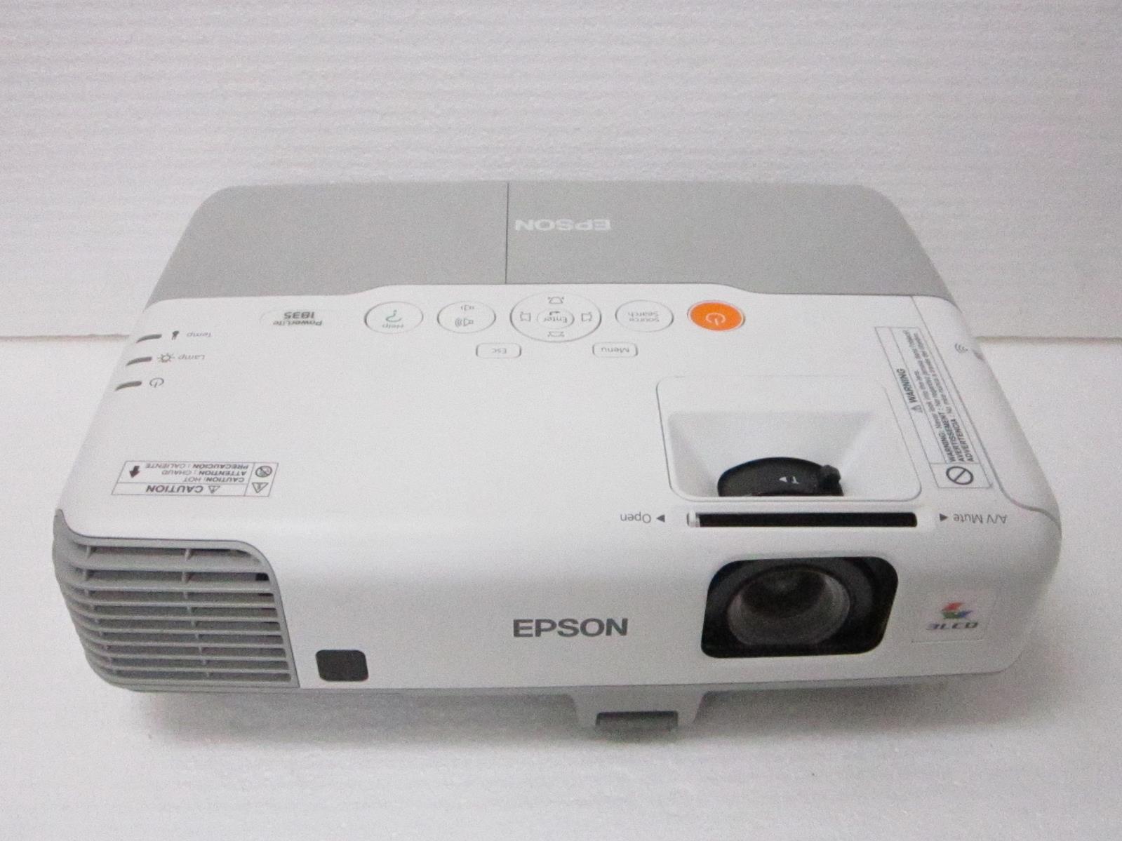 EPSON H389A PowerLite 1835 LCD Projector eBay