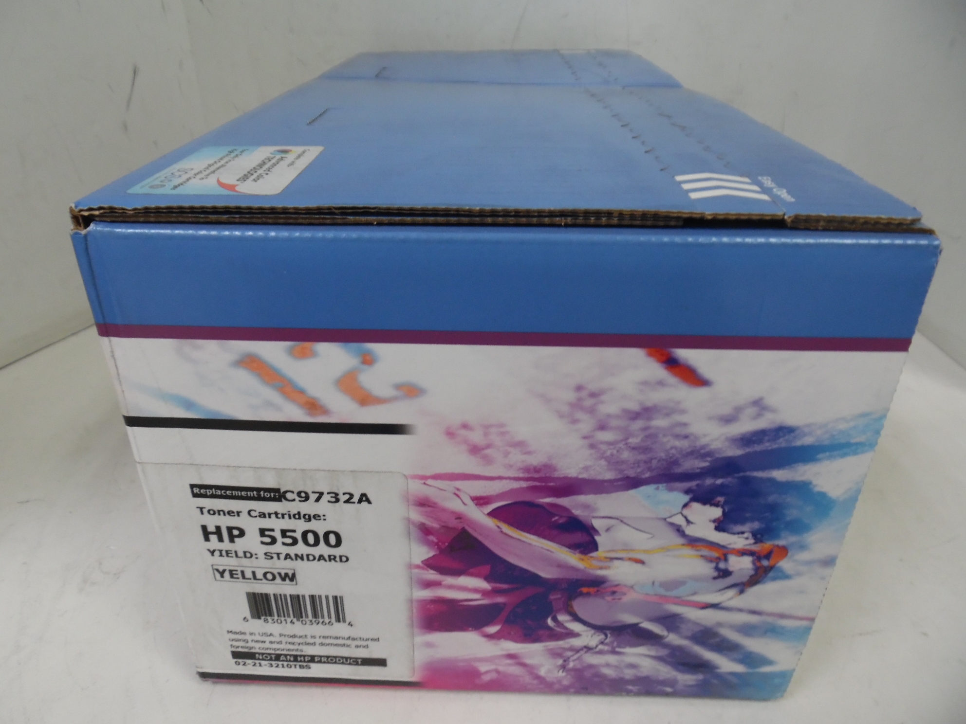 PREMIUM COMPATIBLE CARTRIDGE TONER HP 5500 YELLOW C9732A | eBay